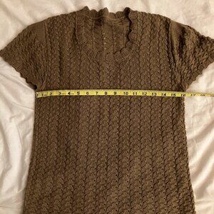 Handmade crochet tee